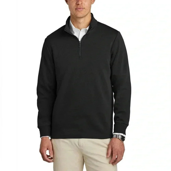 Brooks Brothers 346 Unisex Black Fleece Small - Picture 2 of 12